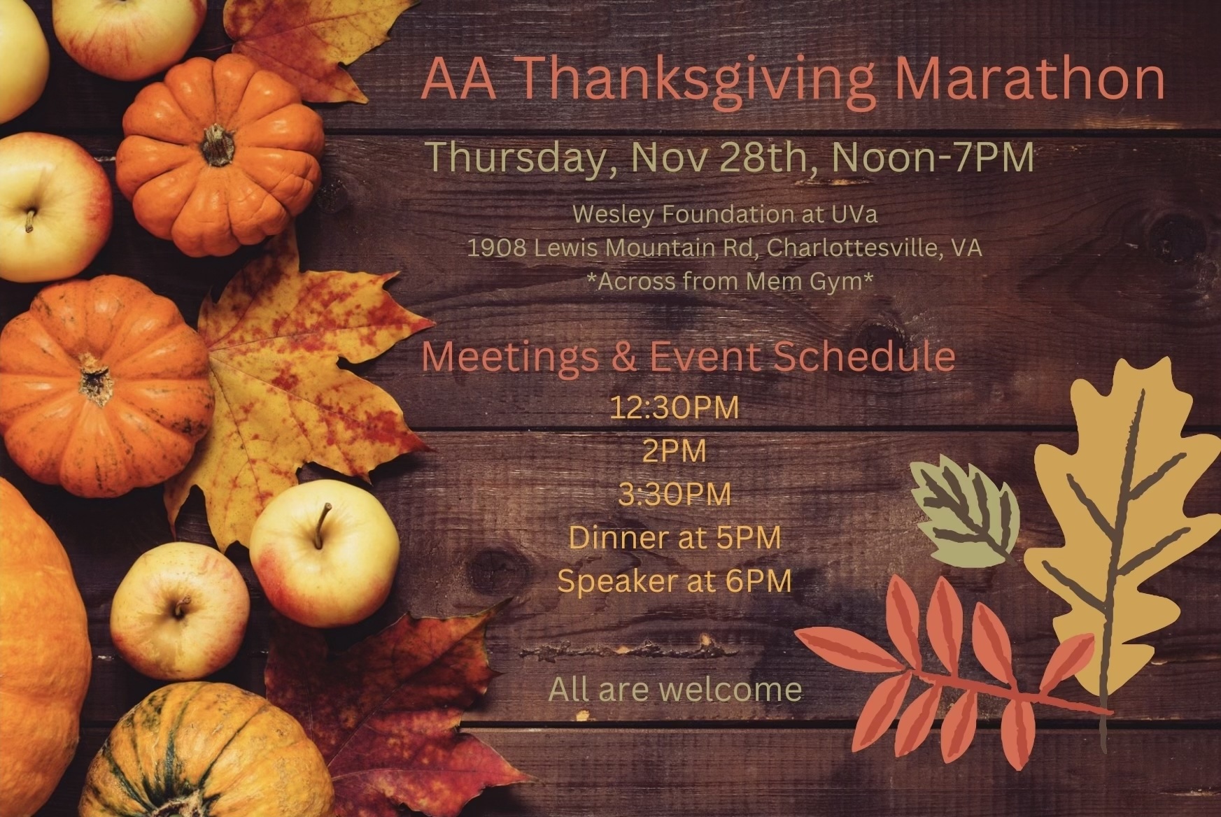 Thanksgiving Marathon – 1